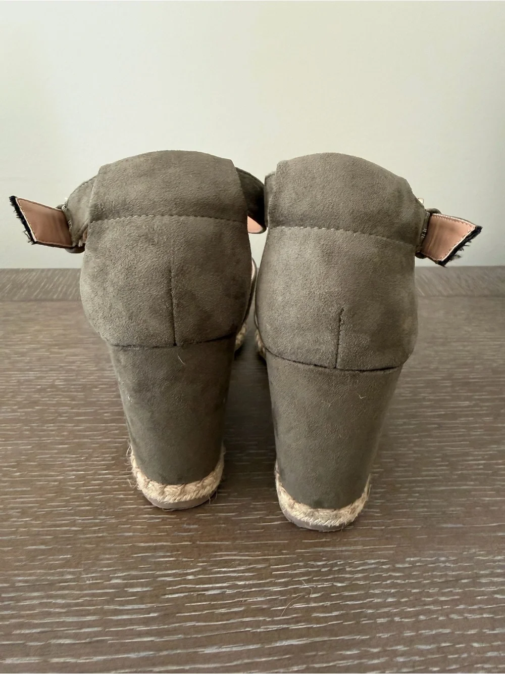 Merona suede straps